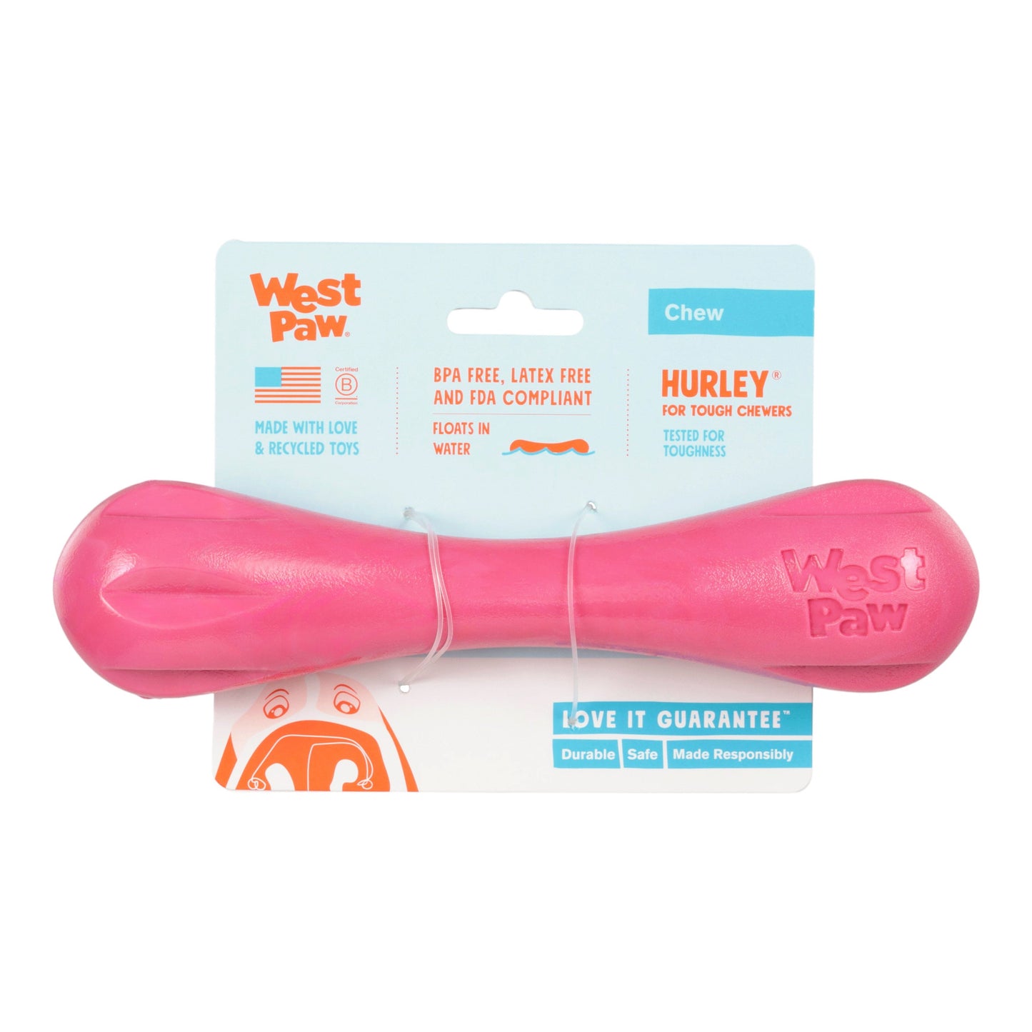 Hurley Geranium Dog Toy