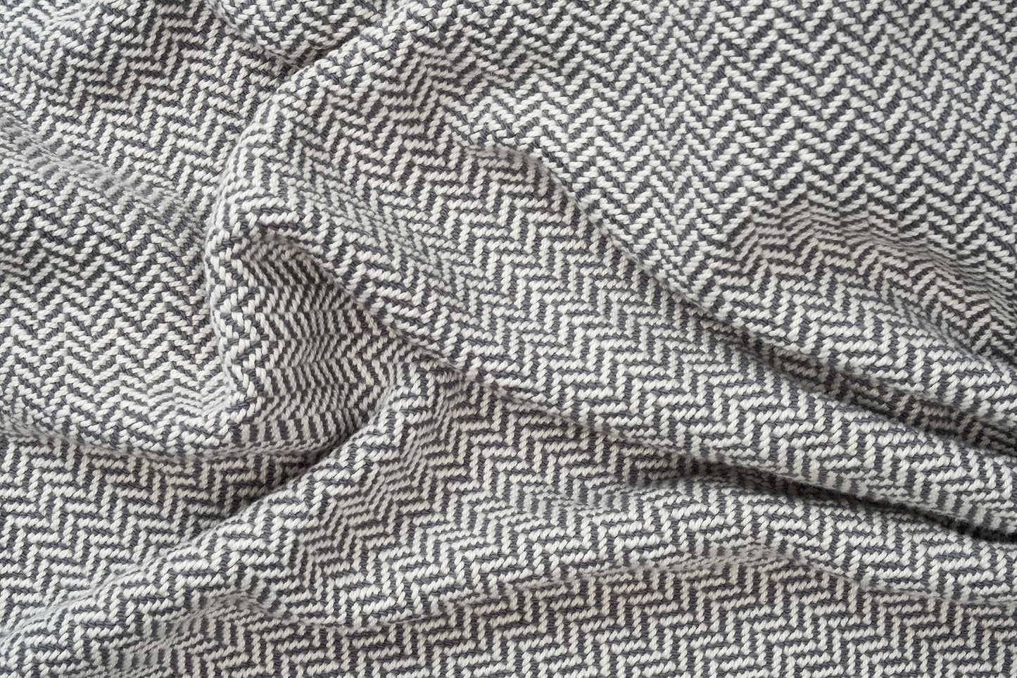 Herringbone Weave Cotton Blanket