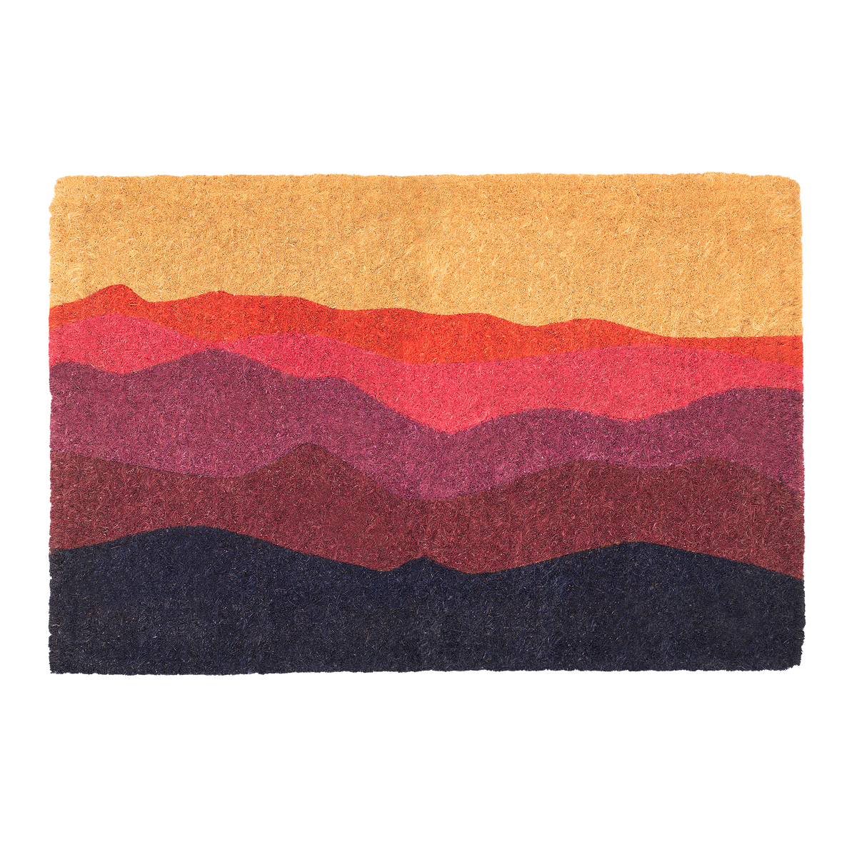 Shades of Dawn Coir Doormat