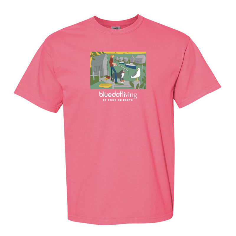 'Gone Fishing' Comfort Colors Garment Dyed Heavyweight T-Shirt