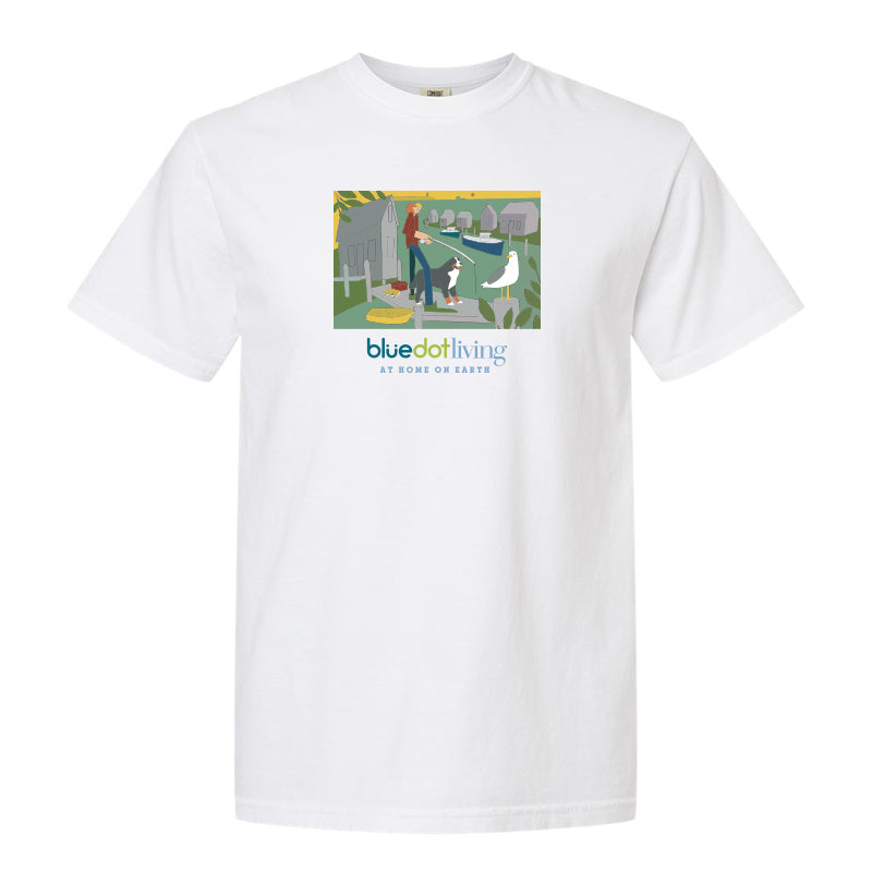 'Gone Fishing' Comfort Colors Garment Dyed Heavyweight T-Shirt