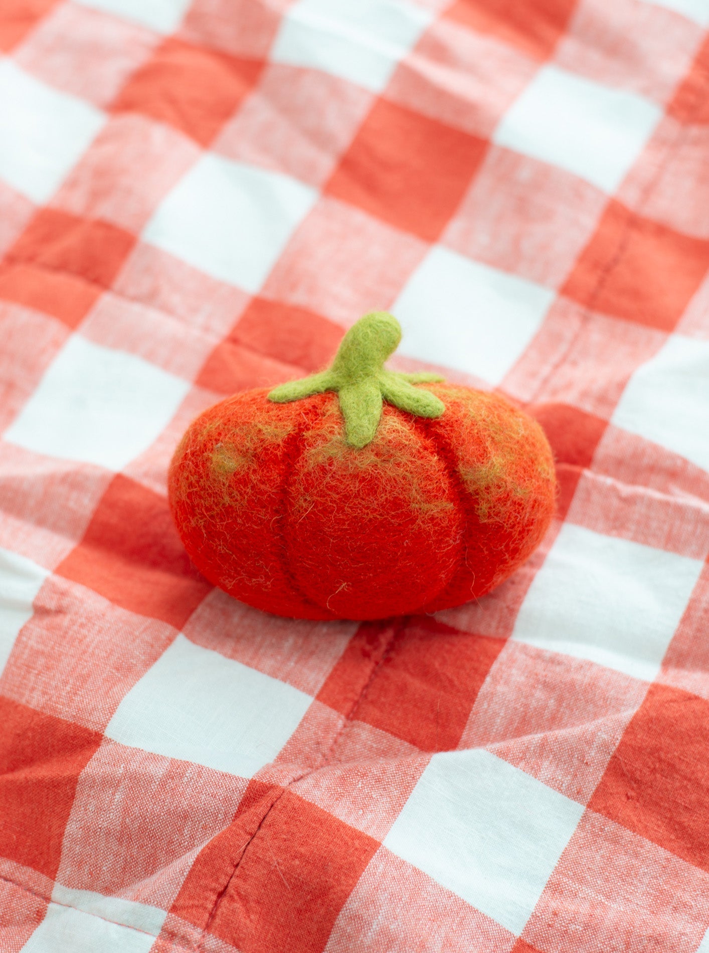 HEIRLOOM TOMATO WOOL DOG & CAT TOY