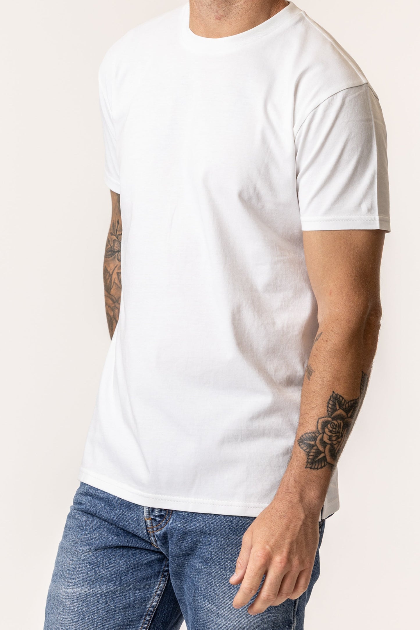 Organic Cotton Men's Crew Neck Tee