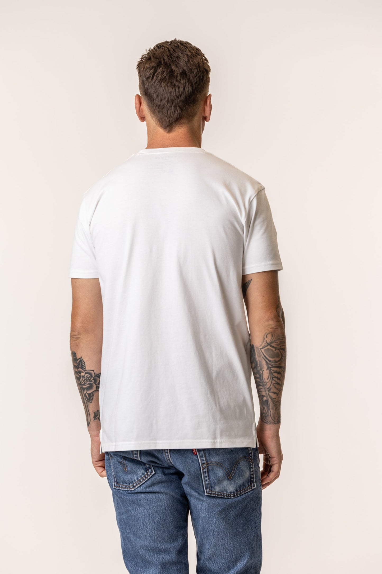 Organic Cotton Men's Crew Neck Tee
