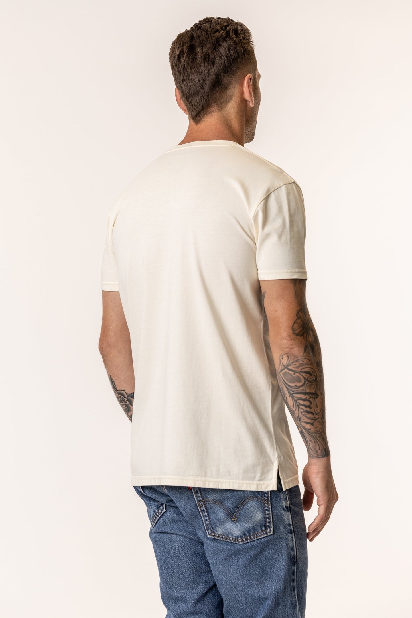 Organic Cotton Men's Crew Neck Tee