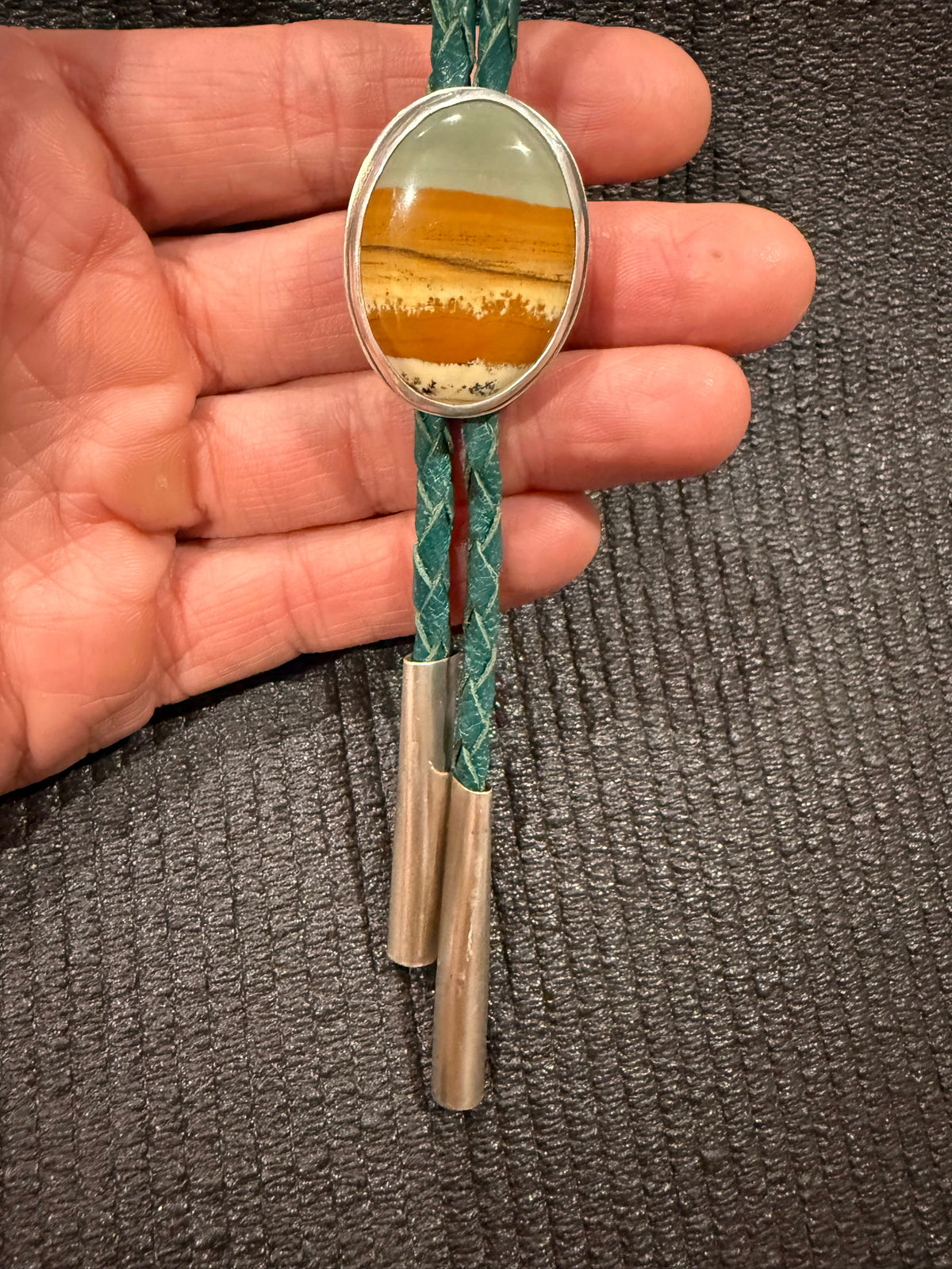 Desert Picture Jasper Bolo Tie | Jasper Bolo