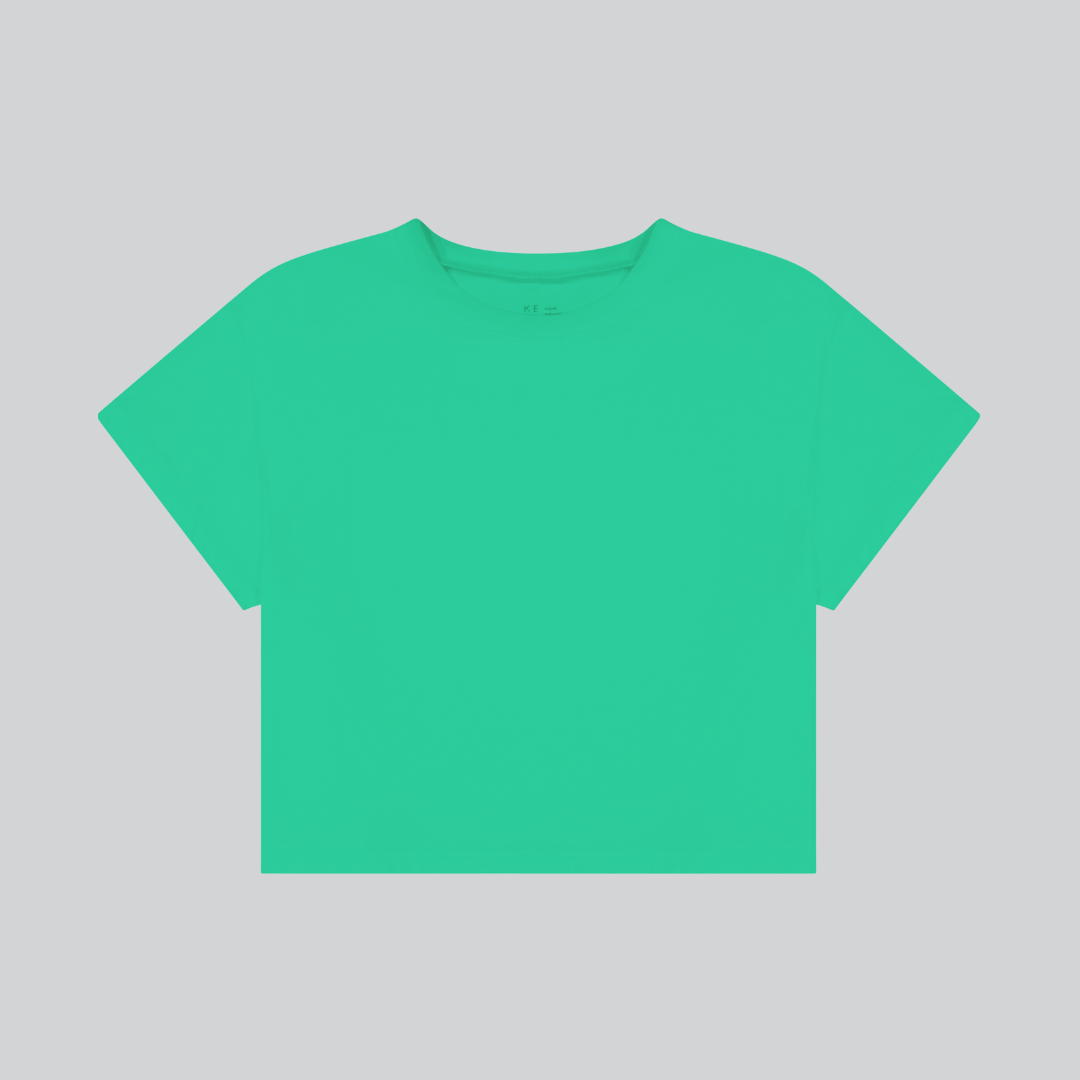 Compostable Organic Cotton Crop 'Crop' Top