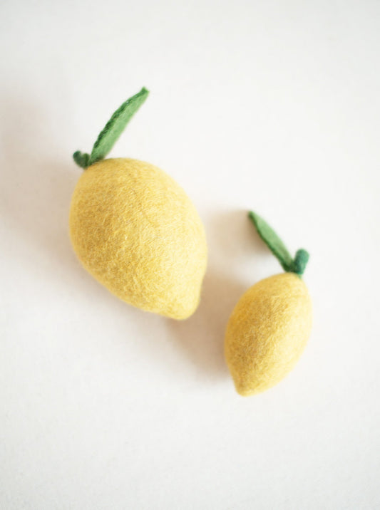 LEMON WOOL DOG & CAT TOY