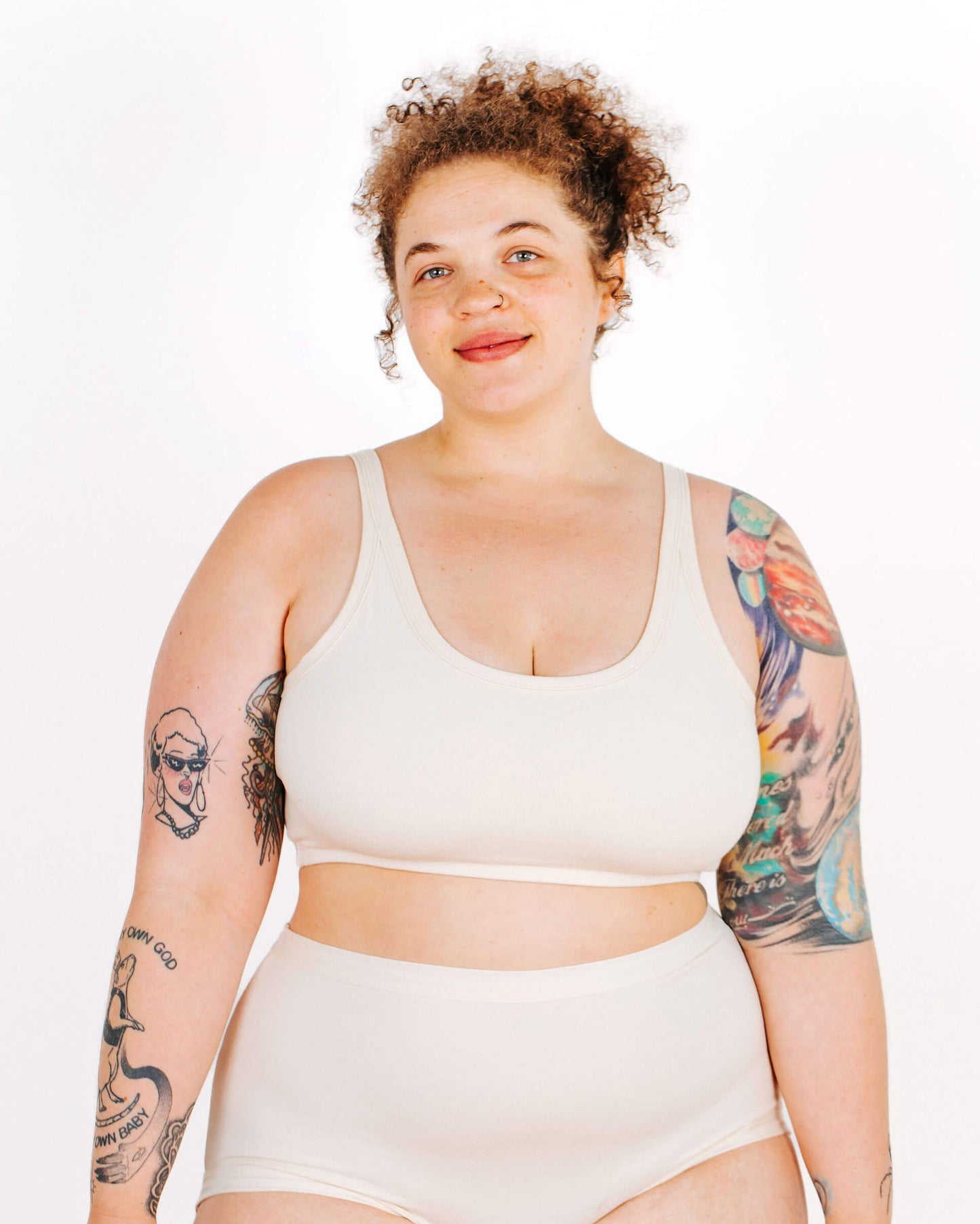 Longline Bra Moody Blooms