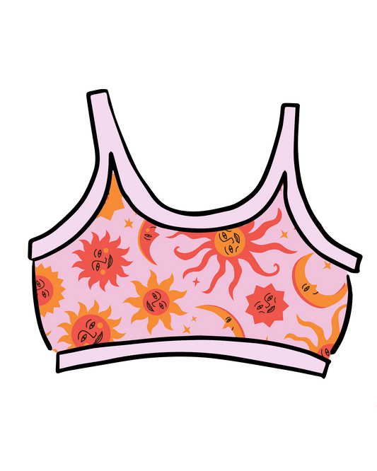 Longline Bra Luna y Sol