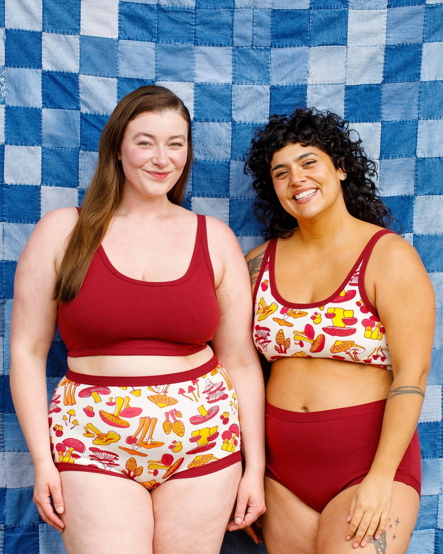 Longline Bra Tuscan Red