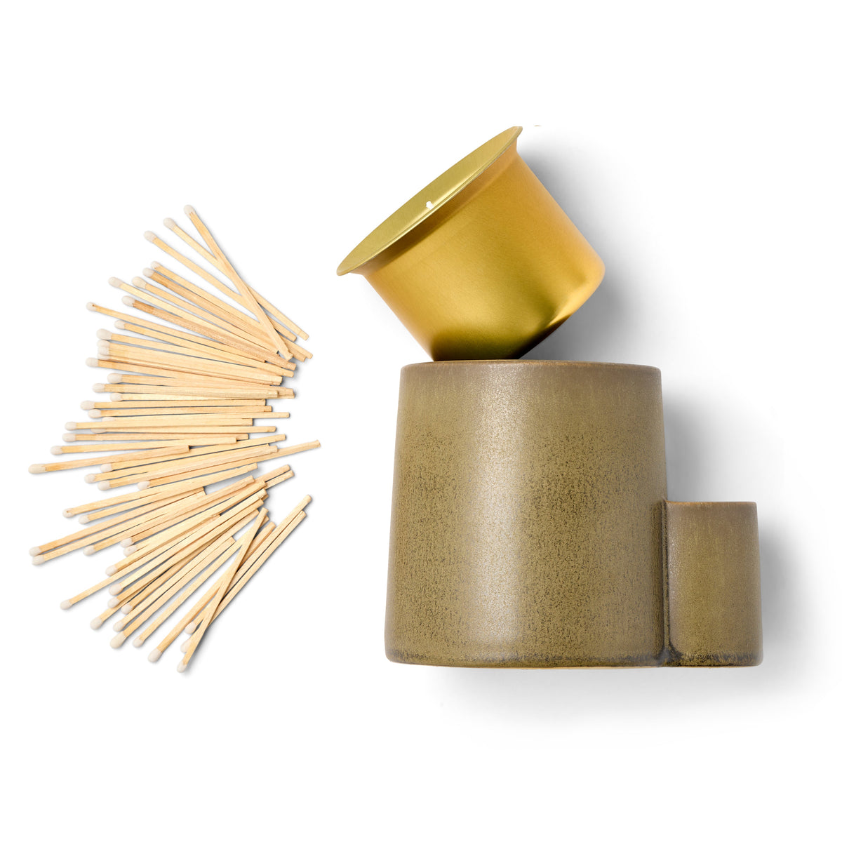 Ember Earth Candle + Planter