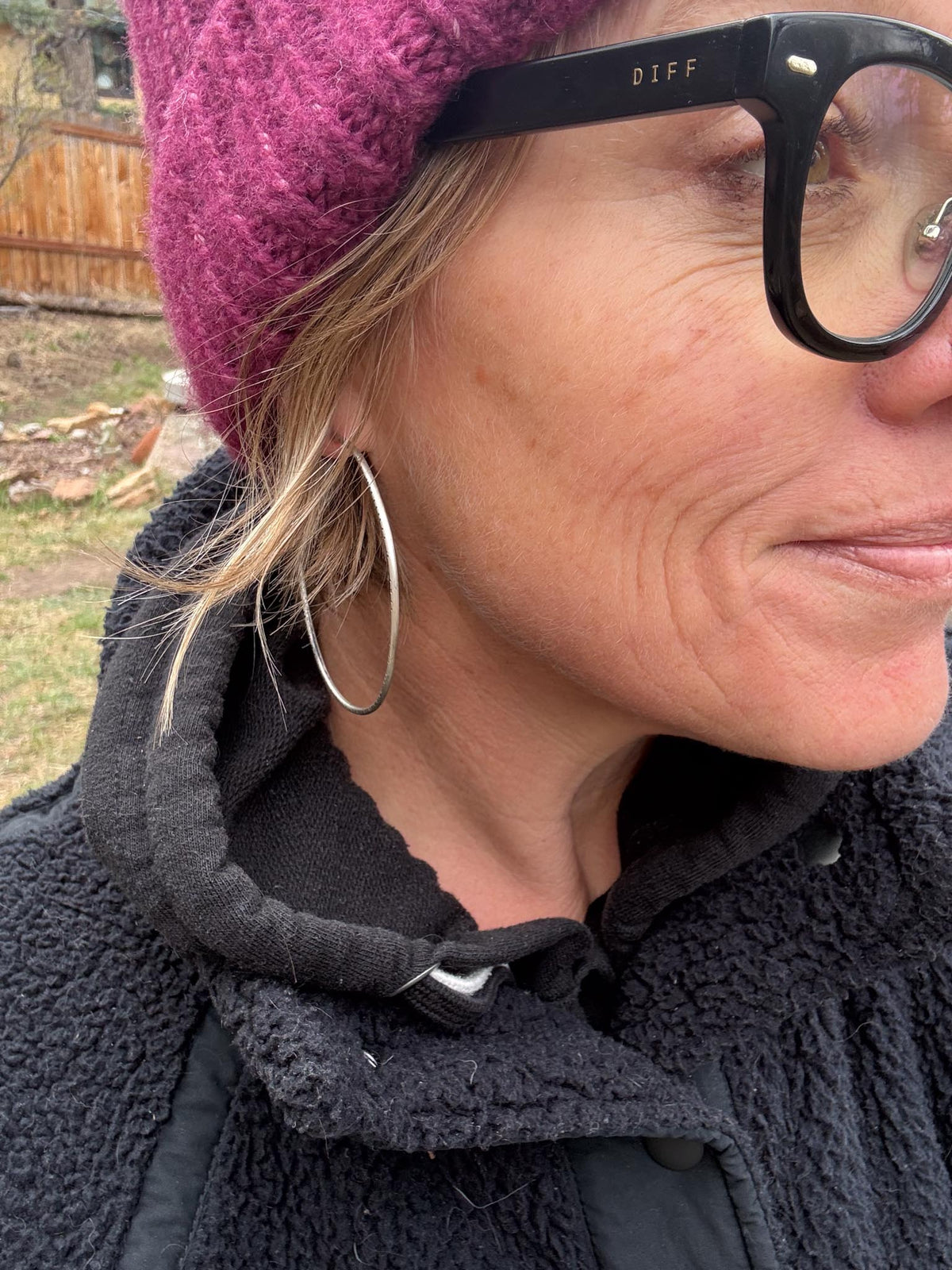 Trace Hoops | Sterling Silver
