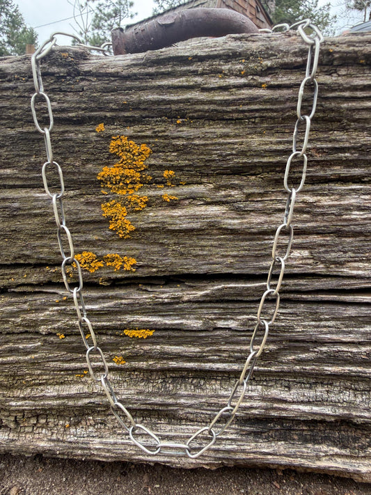Paperclip Chain | Sterling Silver