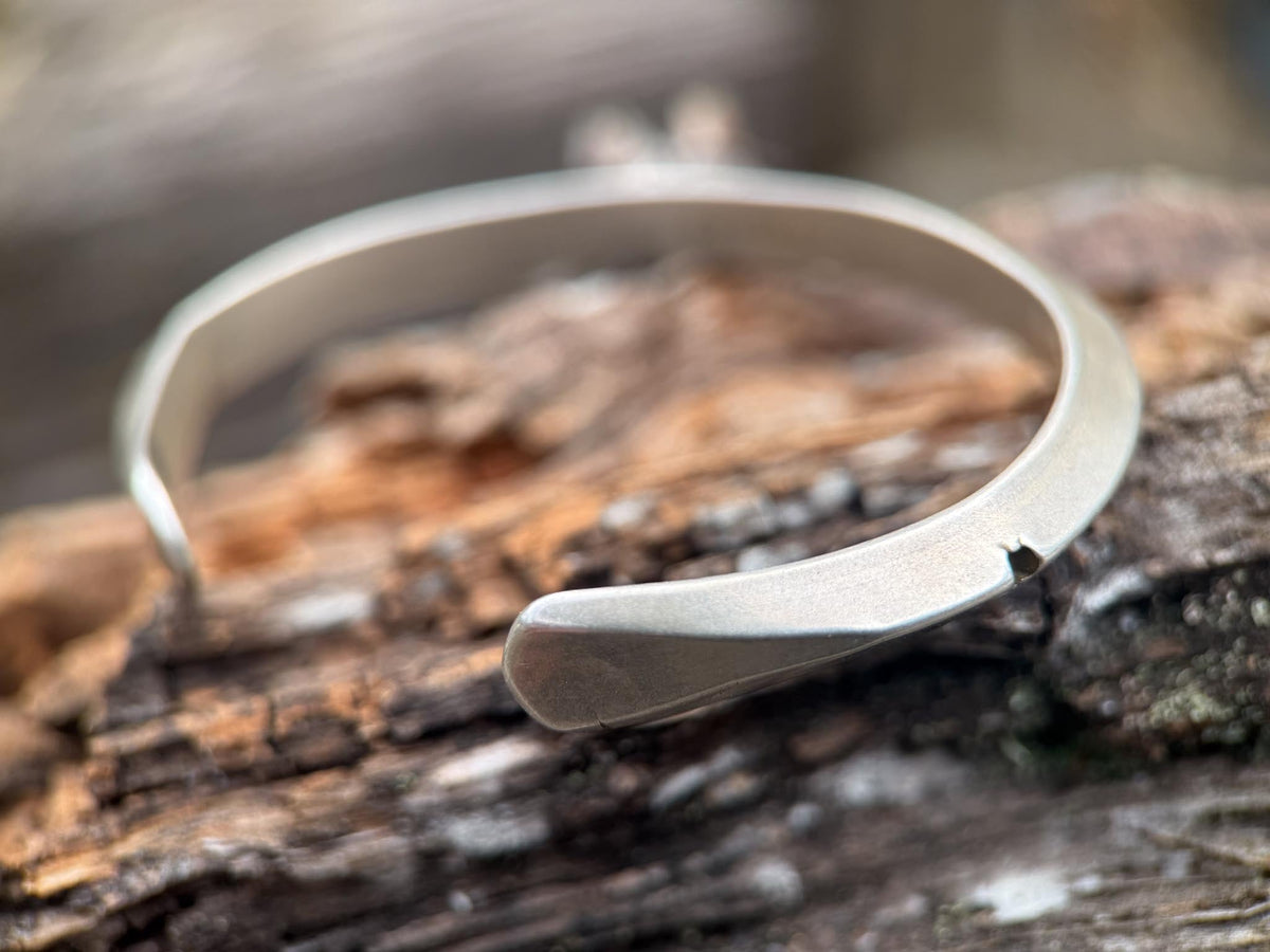 Edge Cuff | Sterling Silver