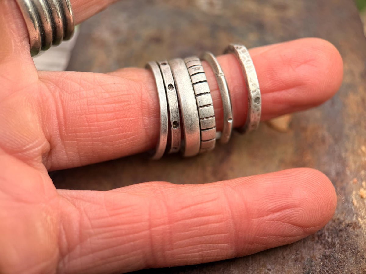 Stacking Rings | Sterling Silver