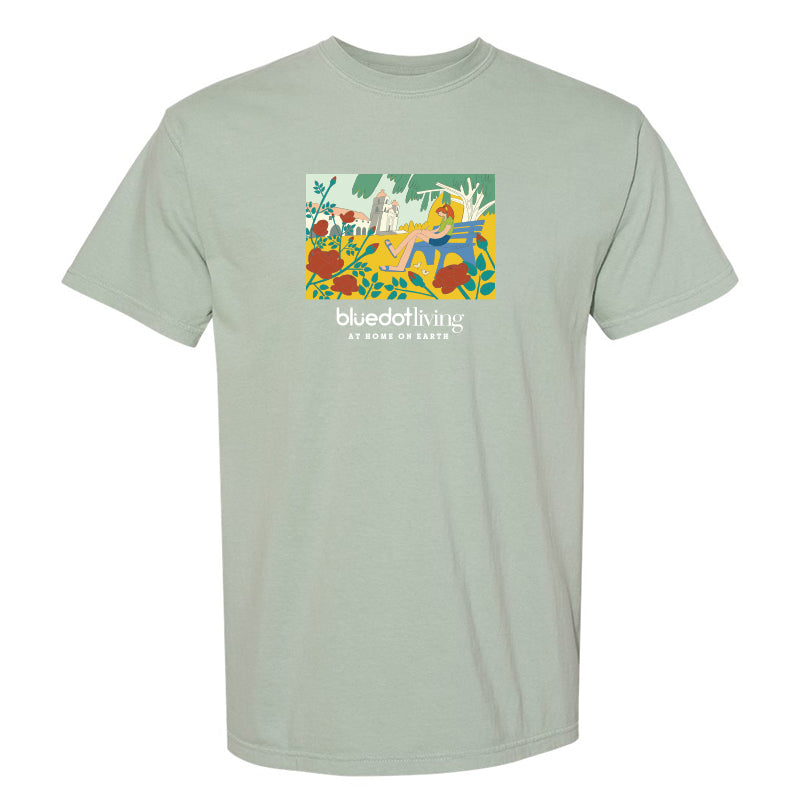 'Mission Meditation' Comfort Colors Garment Dyed Heavyweight T-Shirt