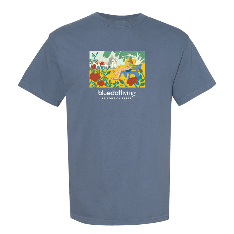 'Mission Meditation' Comfort Colors Garment Dyed Heavyweight T-Shirt