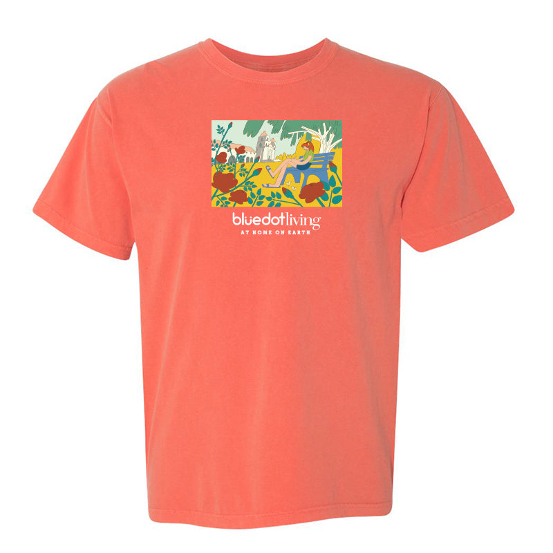 'Mission Meditation' Comfort Colors Garment Dyed Heavyweight T-Shirt