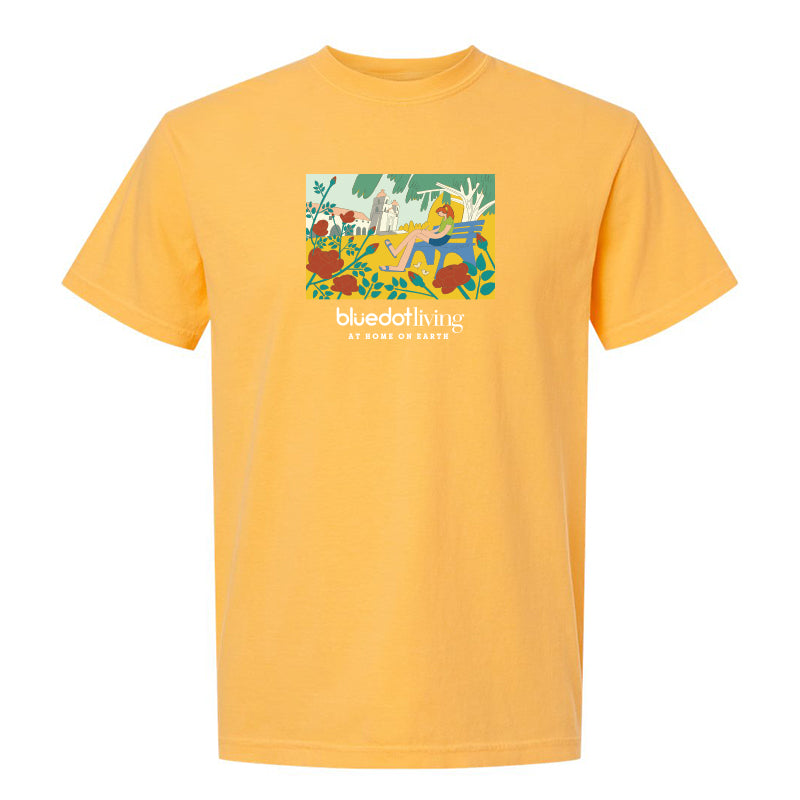 'Mission Meditation' Comfort Colors Garment Dyed Heavyweight T-Shirt