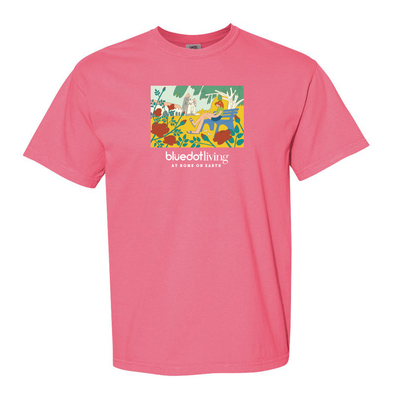 'Mission Meditation' Comfort Colors Garment Dyed Heavyweight T-Shirt