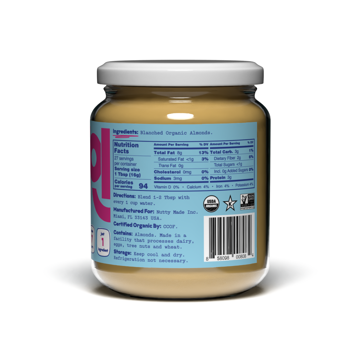 Organic Almond Milk Base