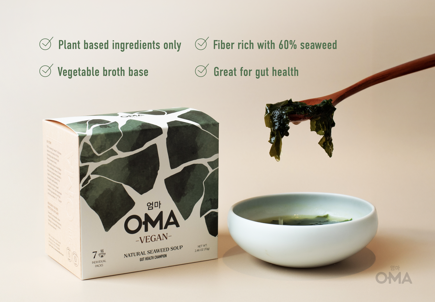 Nourishing Seaweed Soup Vegan Broth Based