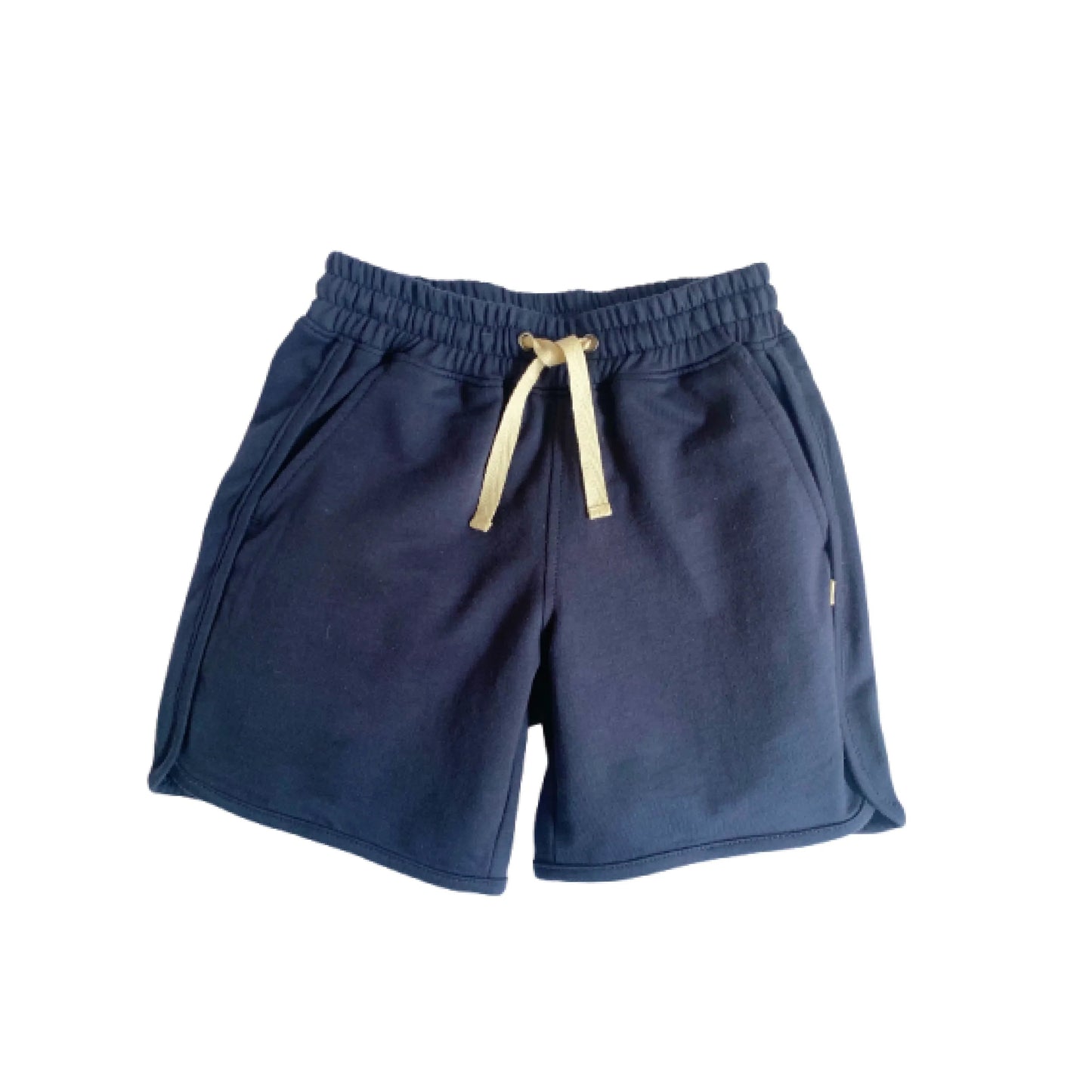 Ollie Shorts - Navy loopknit - Organic Cotton