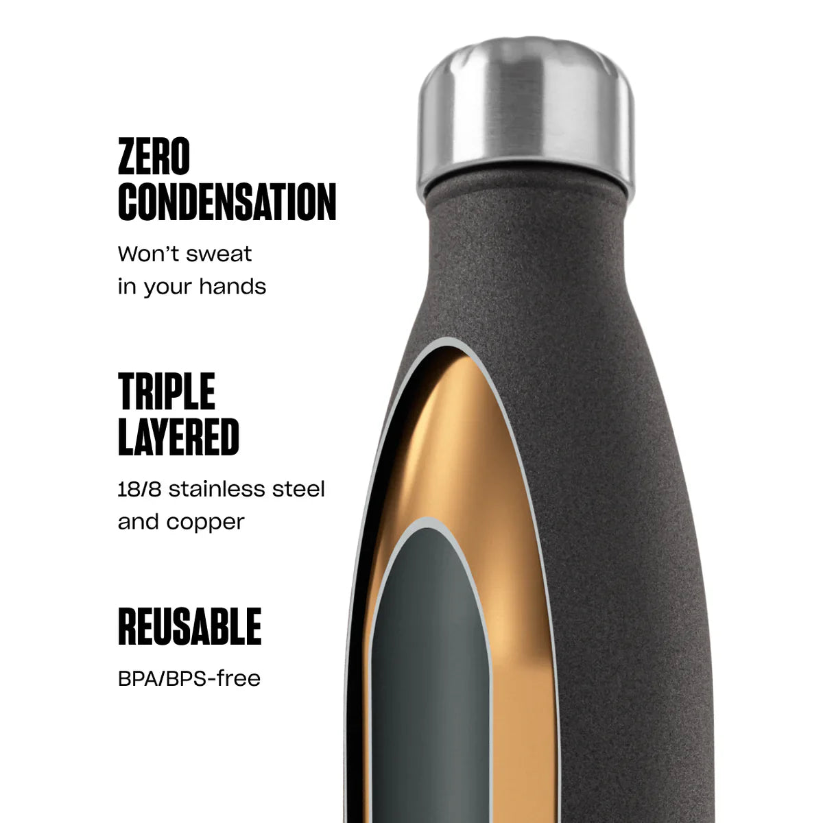 Wild Cherry Insulated Stainless Steel Bottle – 17 oz