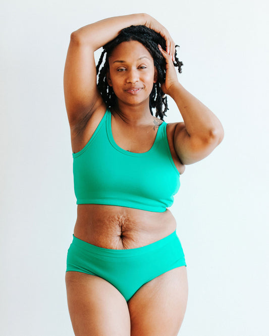 Hipster Peacock Green