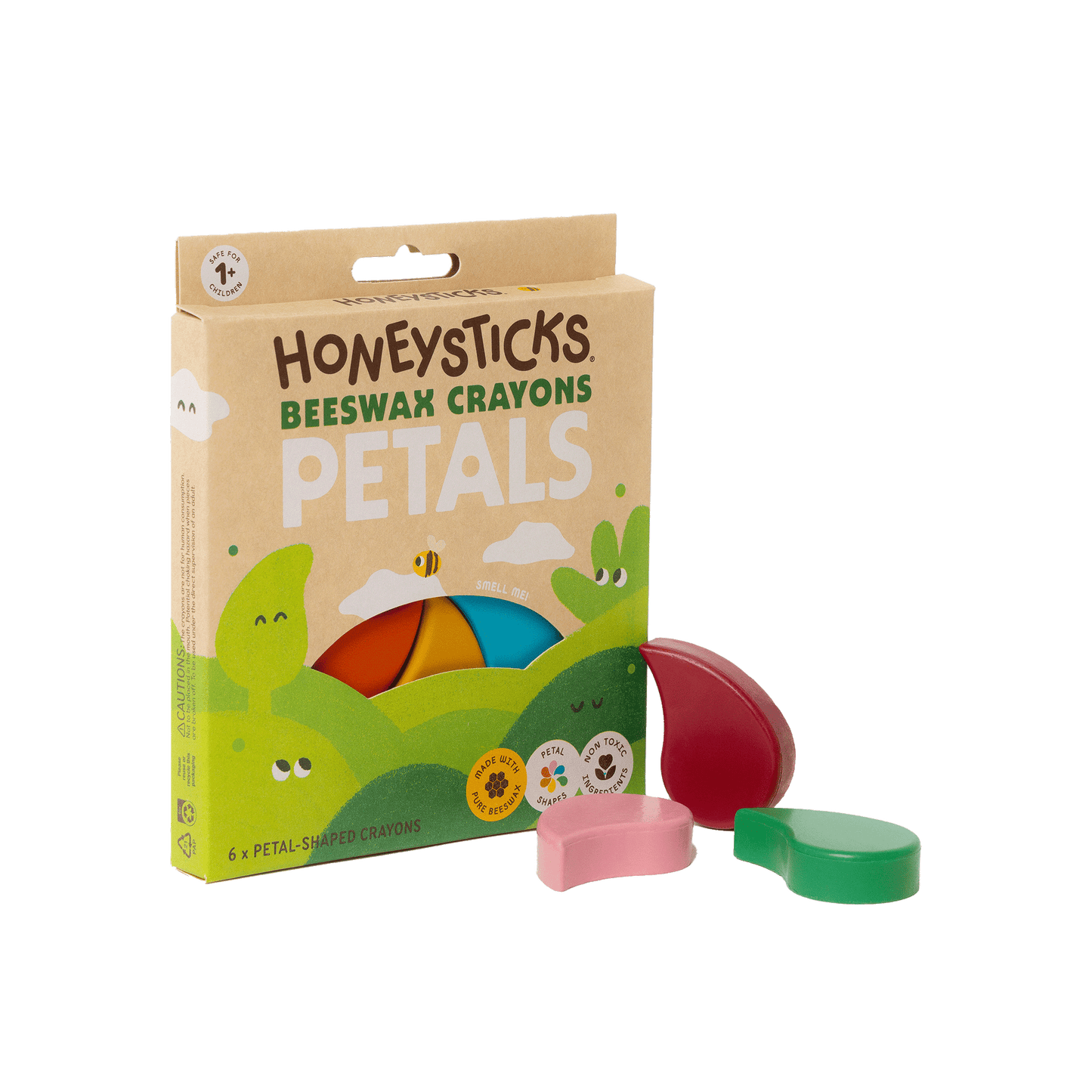 Honeysticks Beeswax Crayons Petals 6pk