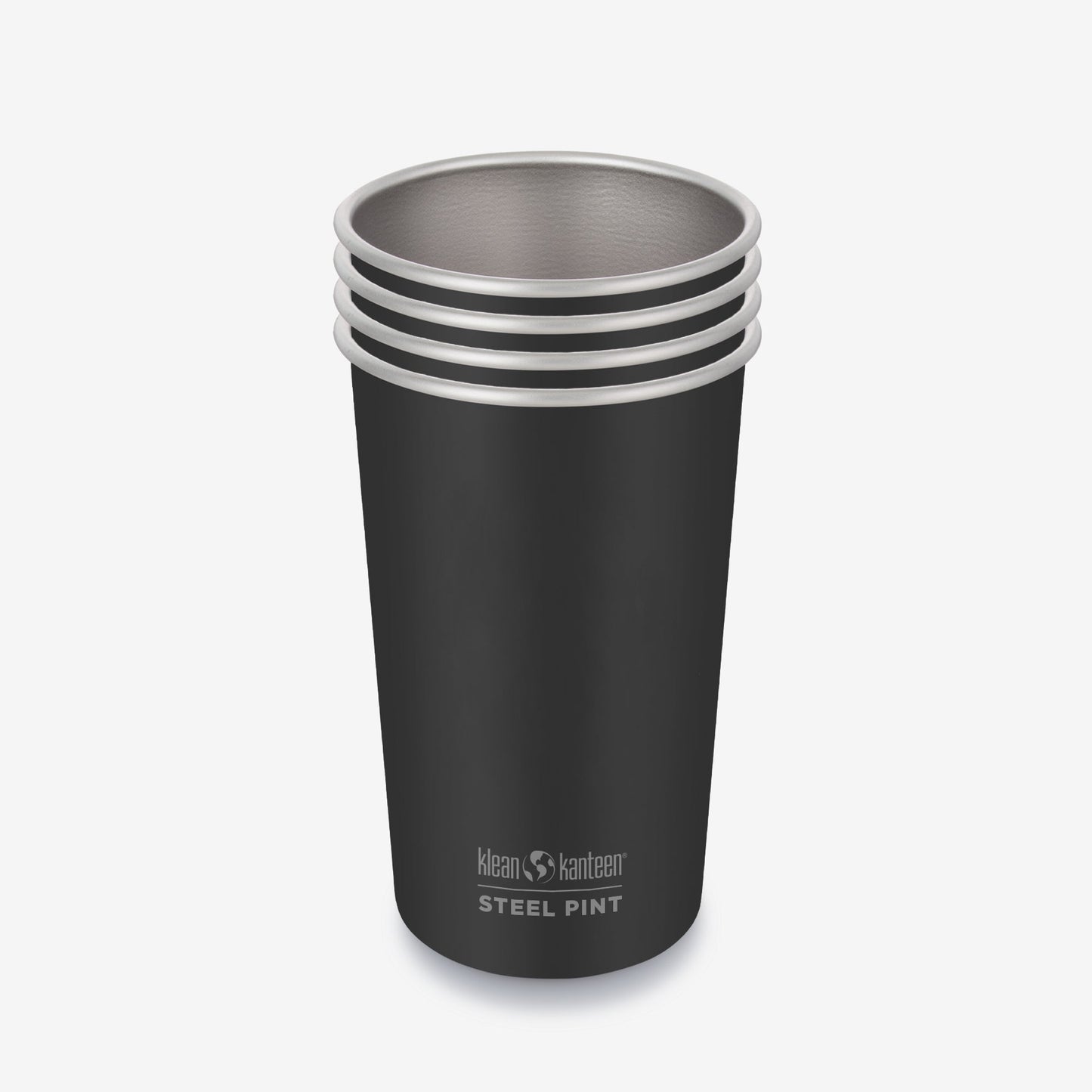 16oz Stainless Steel Pint Cup - 4 Pack