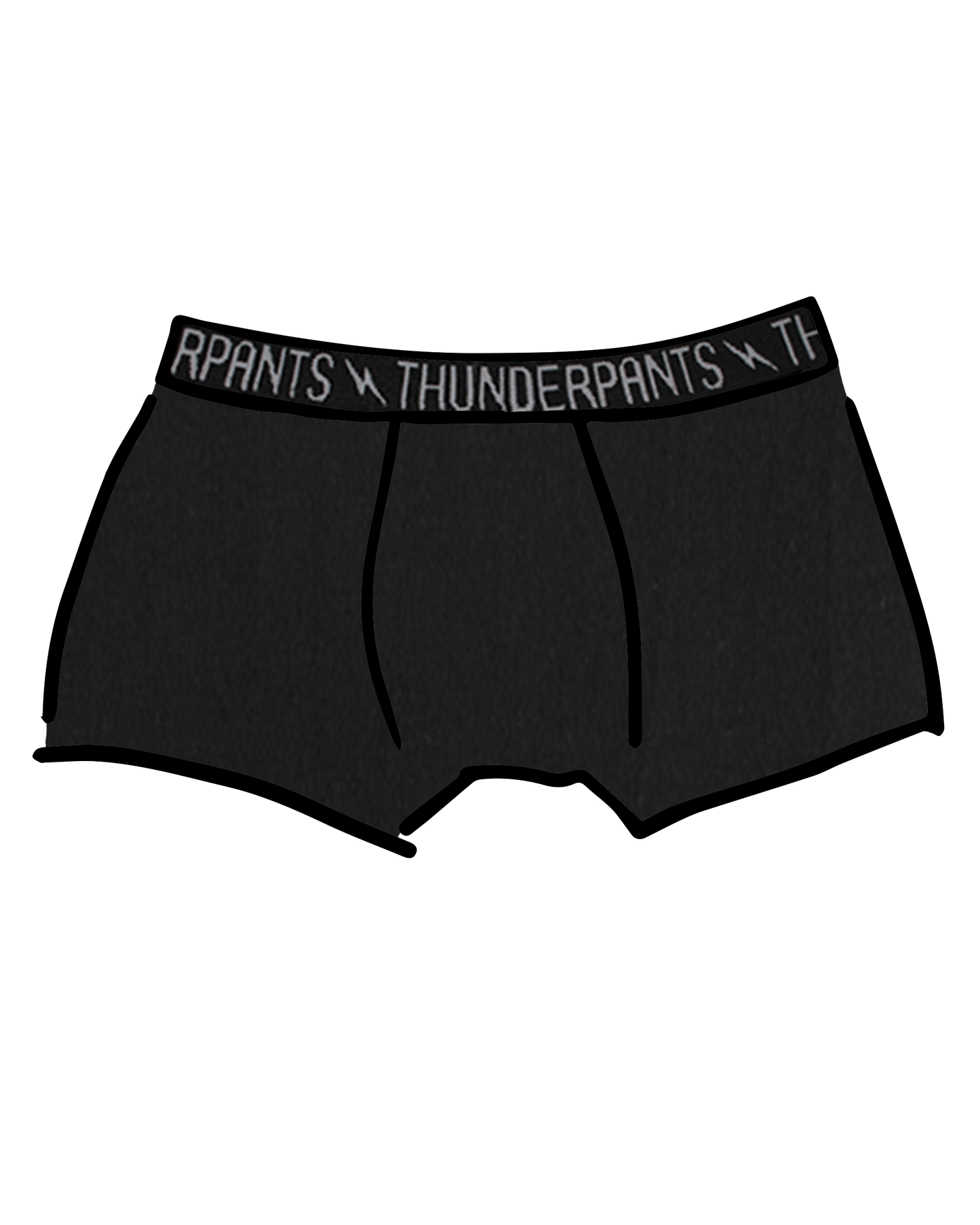 Boxer Brief Plain Black