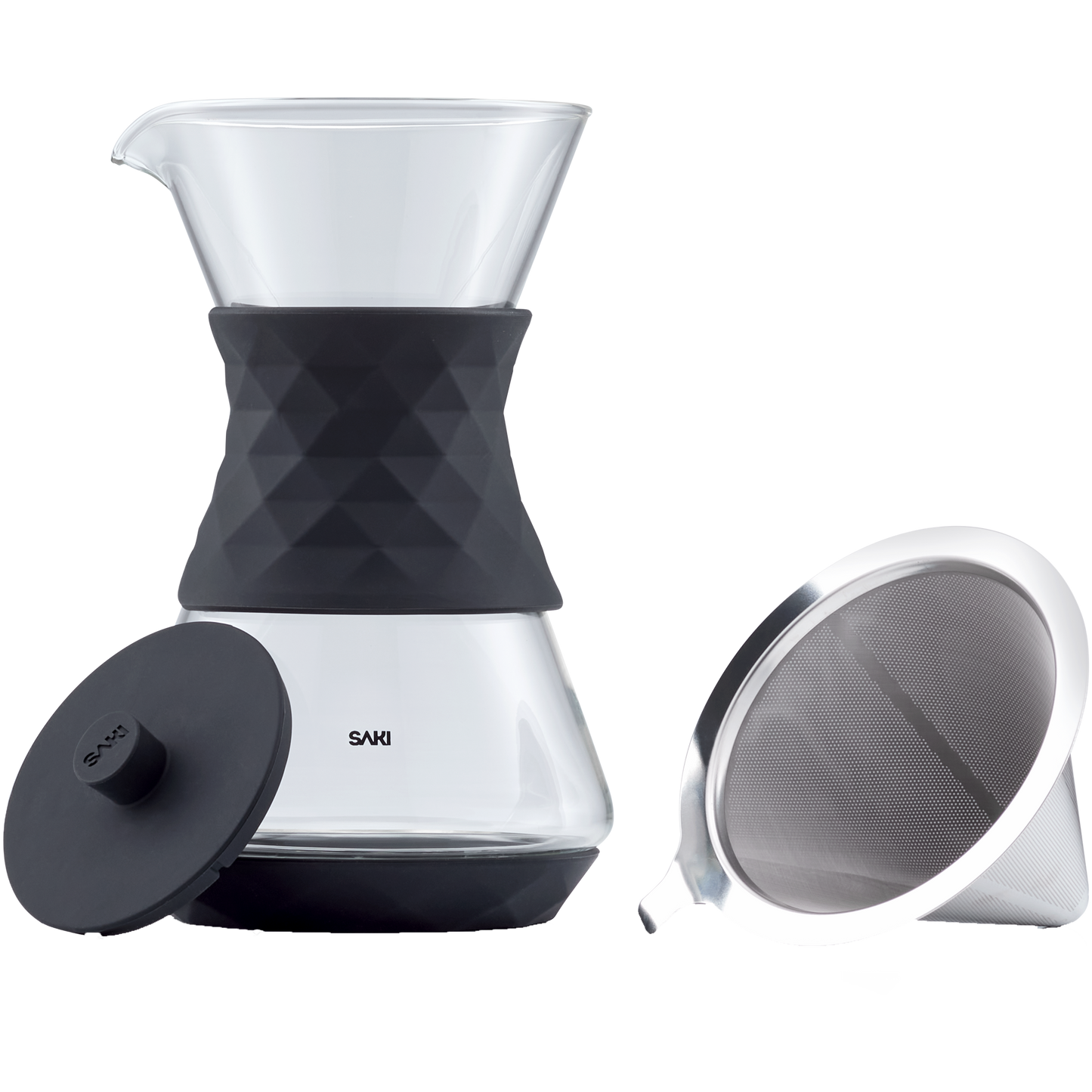 Pour-Over Glass Coffee Maker