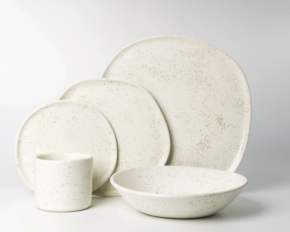 5 Piece Ripple Dinner Setting