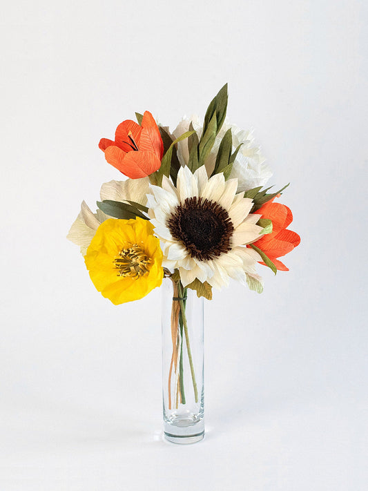 Banana Cream Pie | Mixed Paper Flower Bouquet