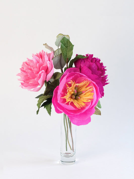 Everyone's Favorite | Paper Peony Bouquet