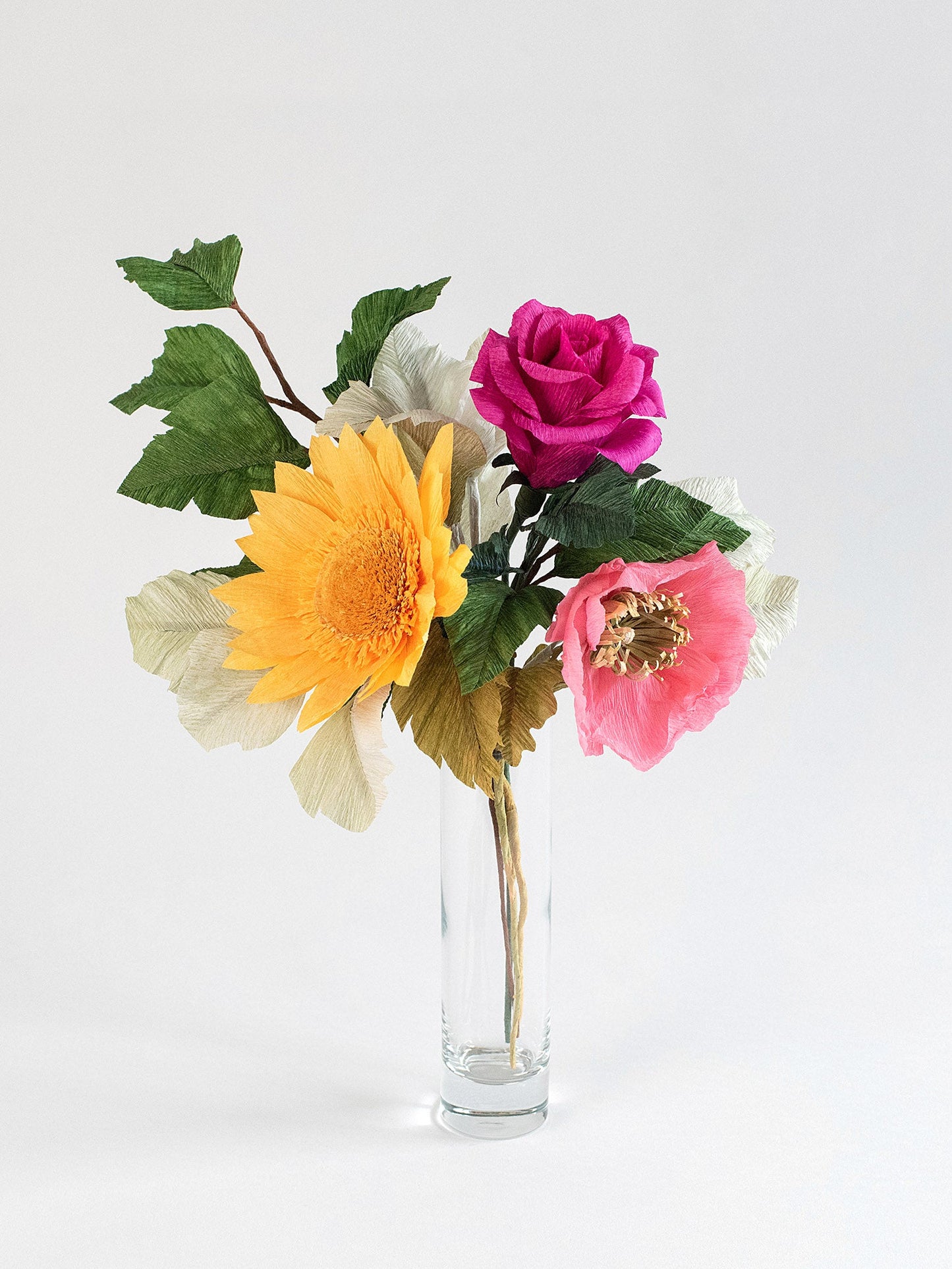 Strawberry Lemonade | Mixed Paper Flower Bouquet