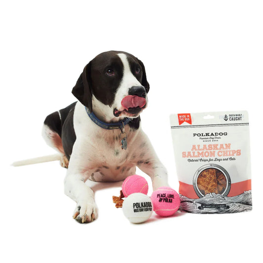 Polkadog Alaskan Salmon Chips (4oz)