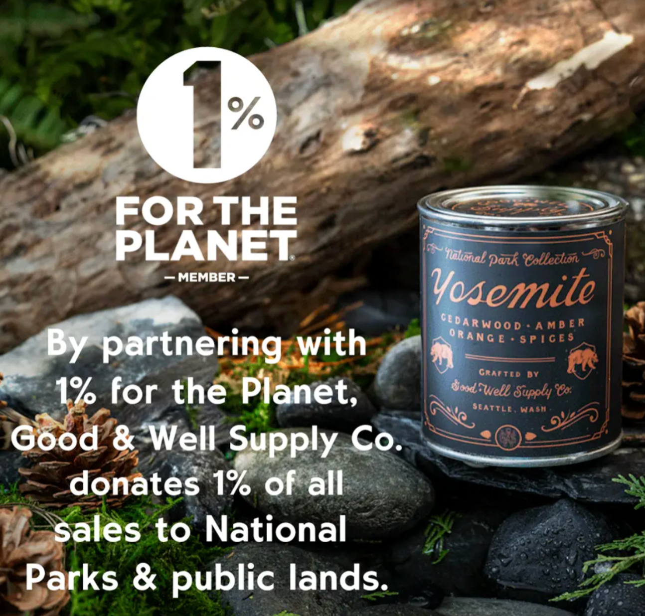Crater Lake National Park Candle