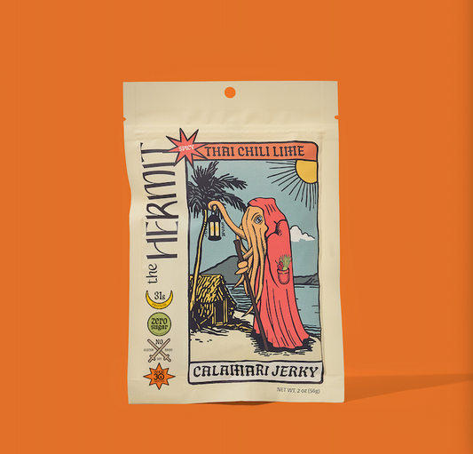 Thai Chili Lime - Calamari Jerky - 2oz