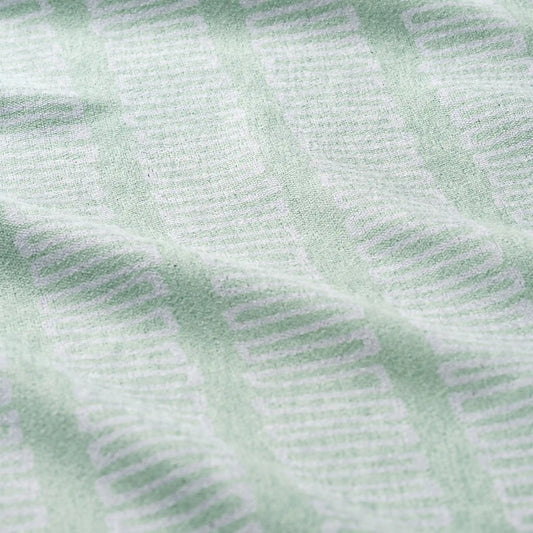 Hand Towel: Switchback Seafoam Green
