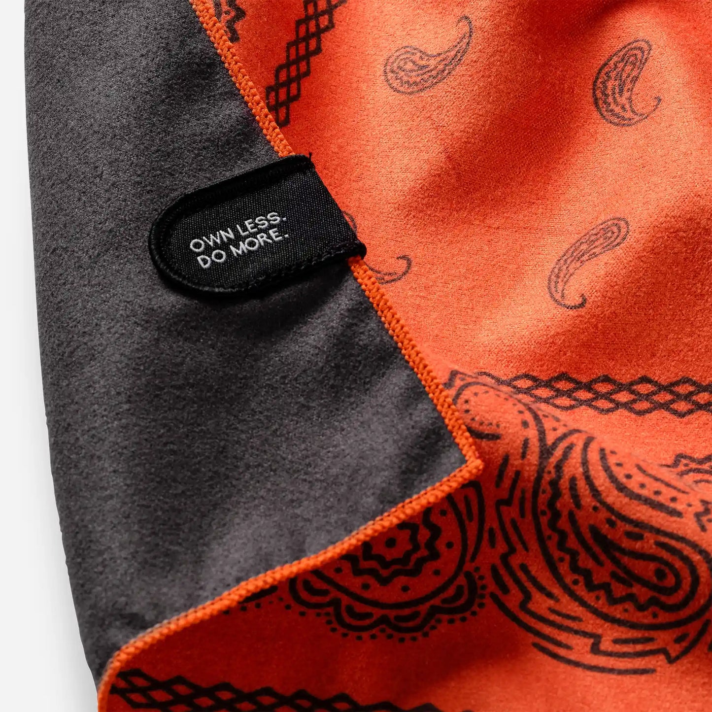 Bandana Towel: Paisley Expedition Orange