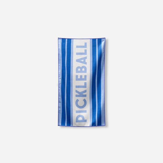 Pickleball Towel: Pickleball Coastal Blue