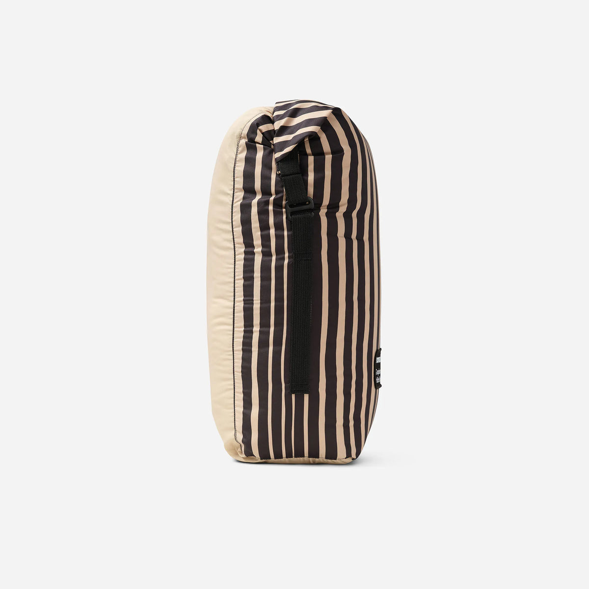 Graphene Puffer Blanket: Heritage Stripe Black and Tan