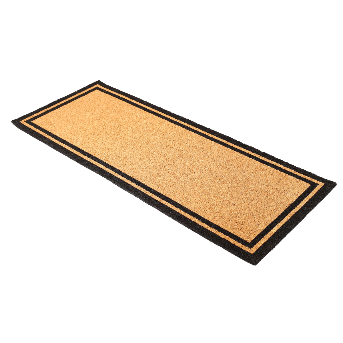 Double Black Border Coir Doormat