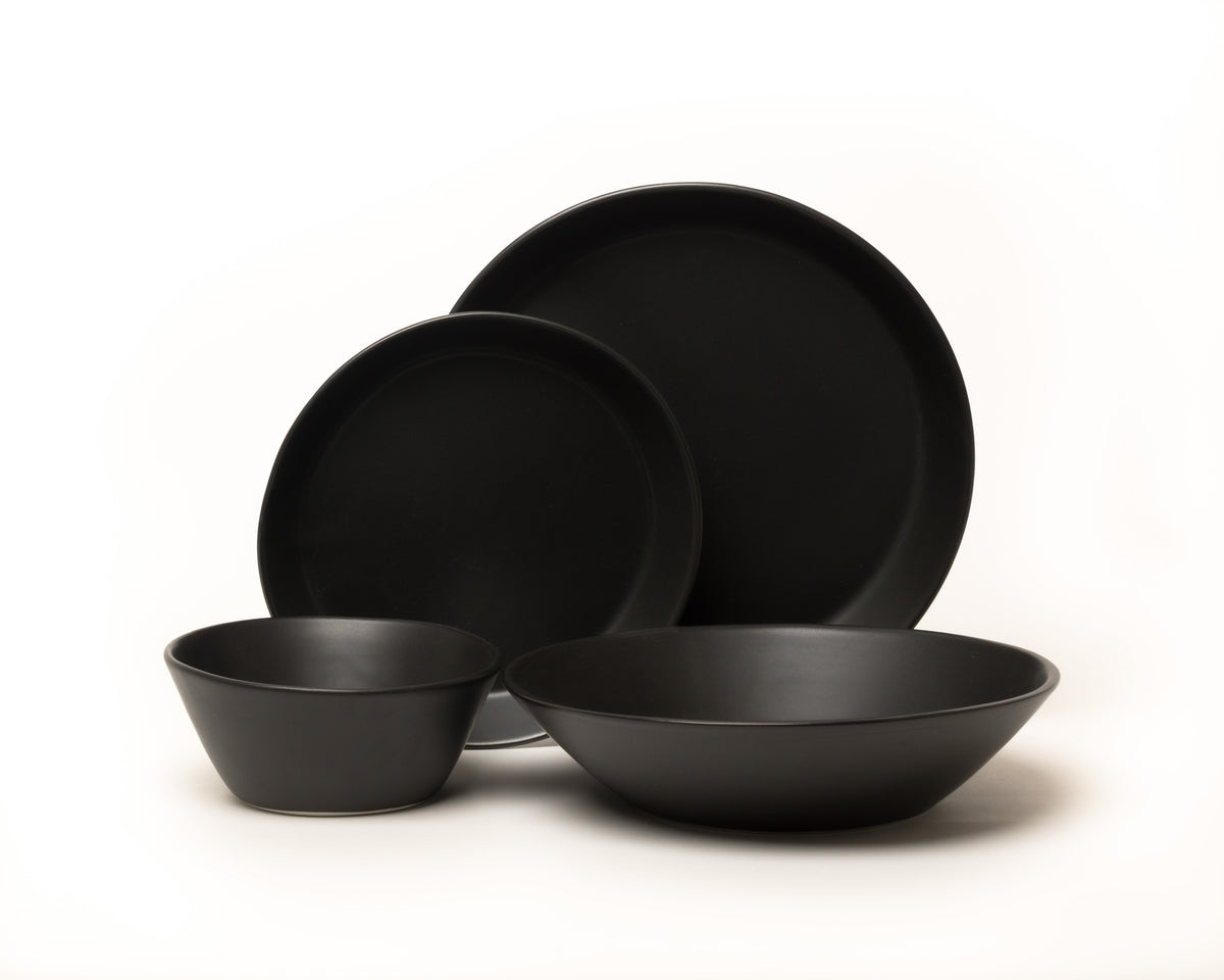 4 Piece Skali Coupe Dinner Setting