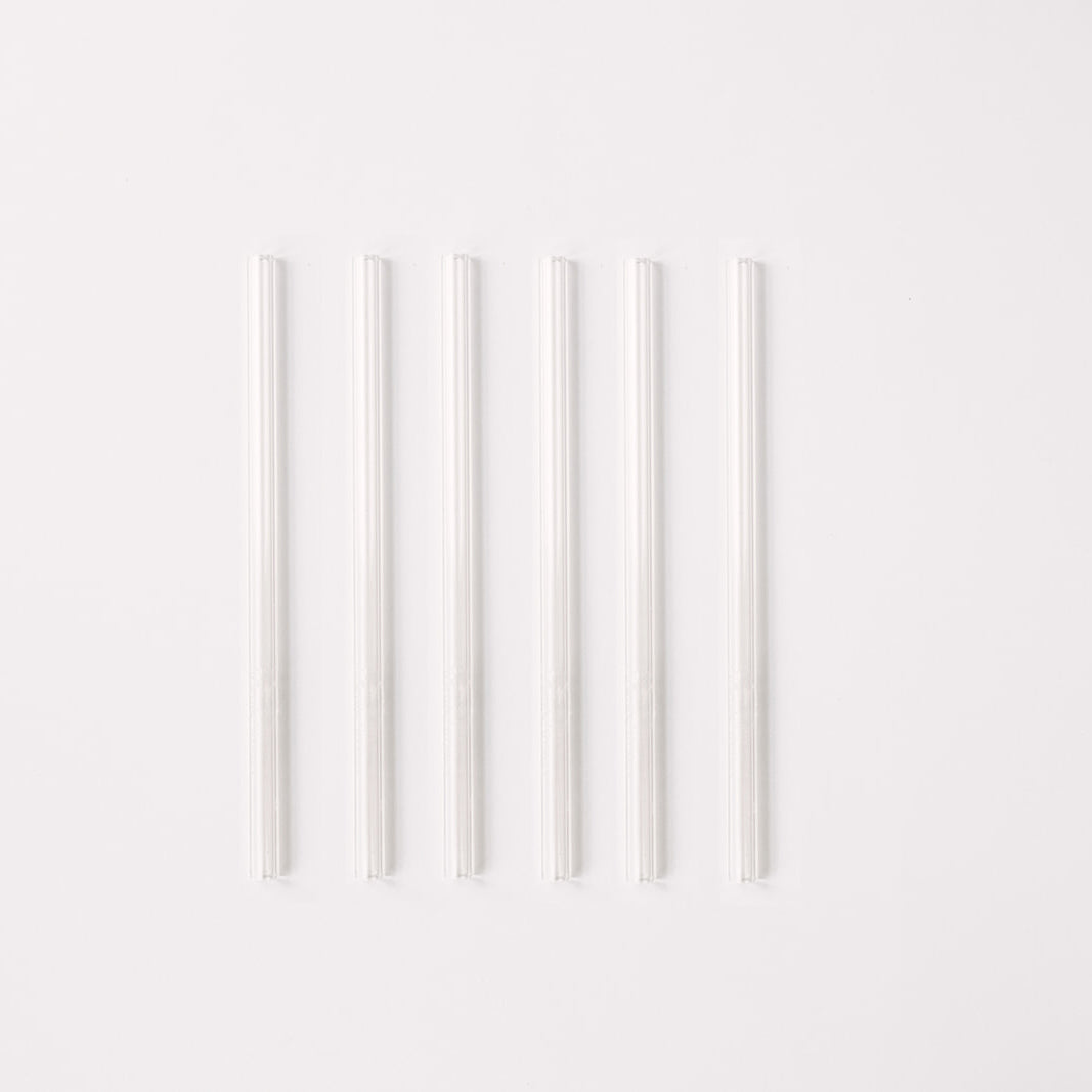 Glass Cocktail and Coffee Straw Set - Air