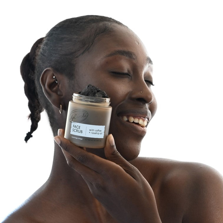 Natural Face Scrub – Citrus Blend for Dry Skin