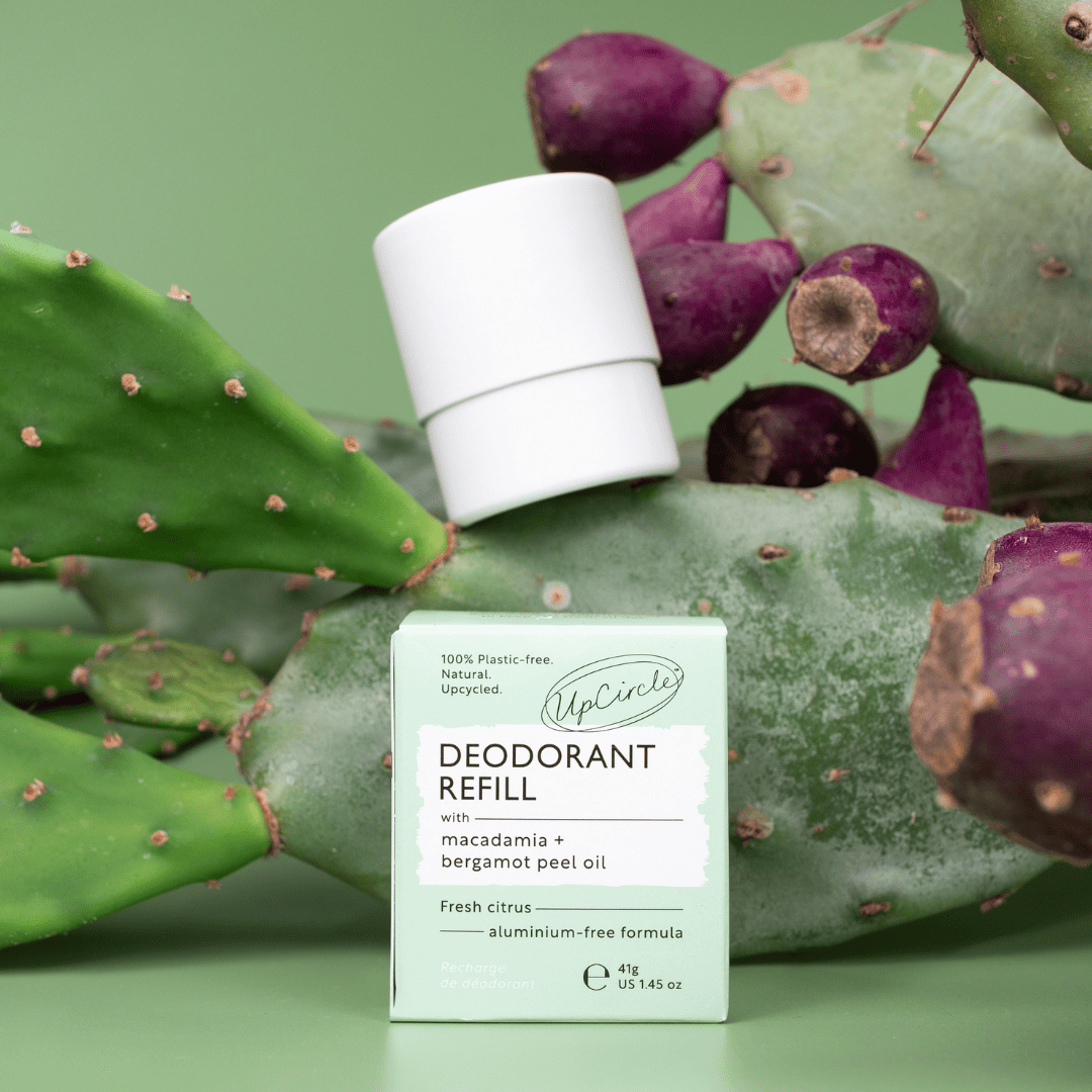 Refillable Deodorant with Macadamia + Bergamot